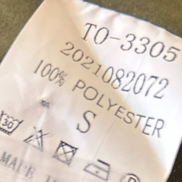 Olive Green SZ S Military Style Jacket/ Blazer Timeless Preppy Academia Office - Picture 8 of 9